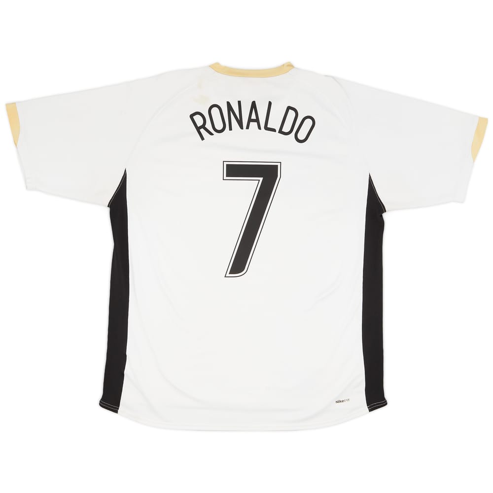 2006-08 Manchester United Away Shirt Ronaldo #7 - 5/10 - (XL)
