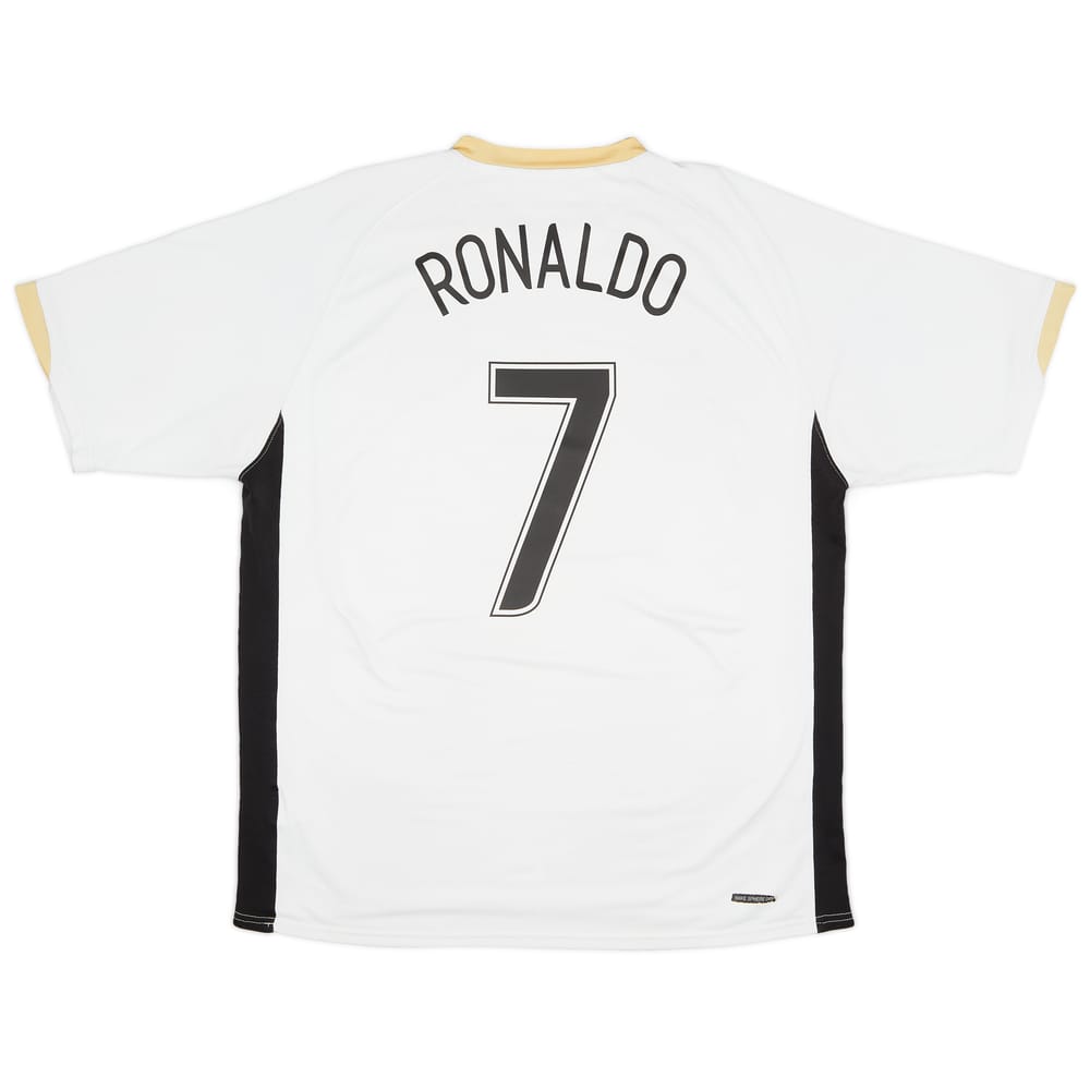 2006-08 Manchester United Away Shirt Ronaldo #7 - 6/10 - (XL)