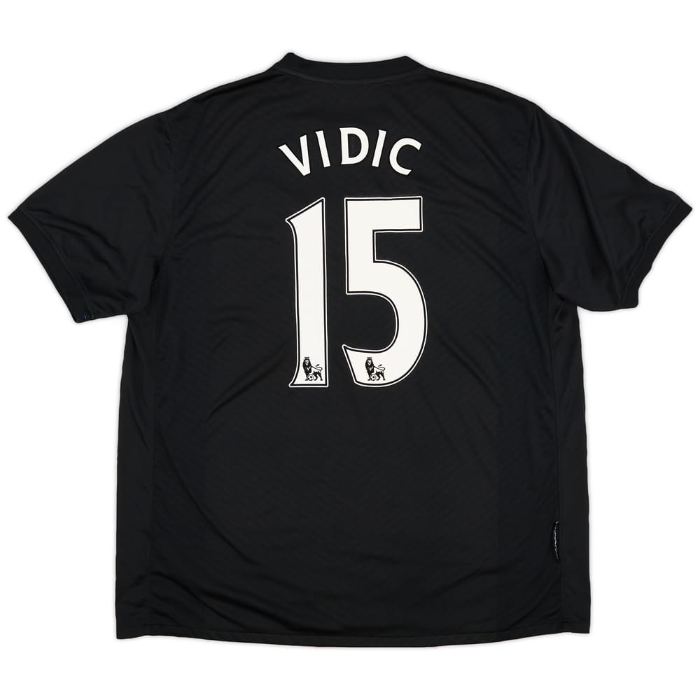2009-10 Manchester United Away Shirt Vidic #15 - 5/10 - (XXL)