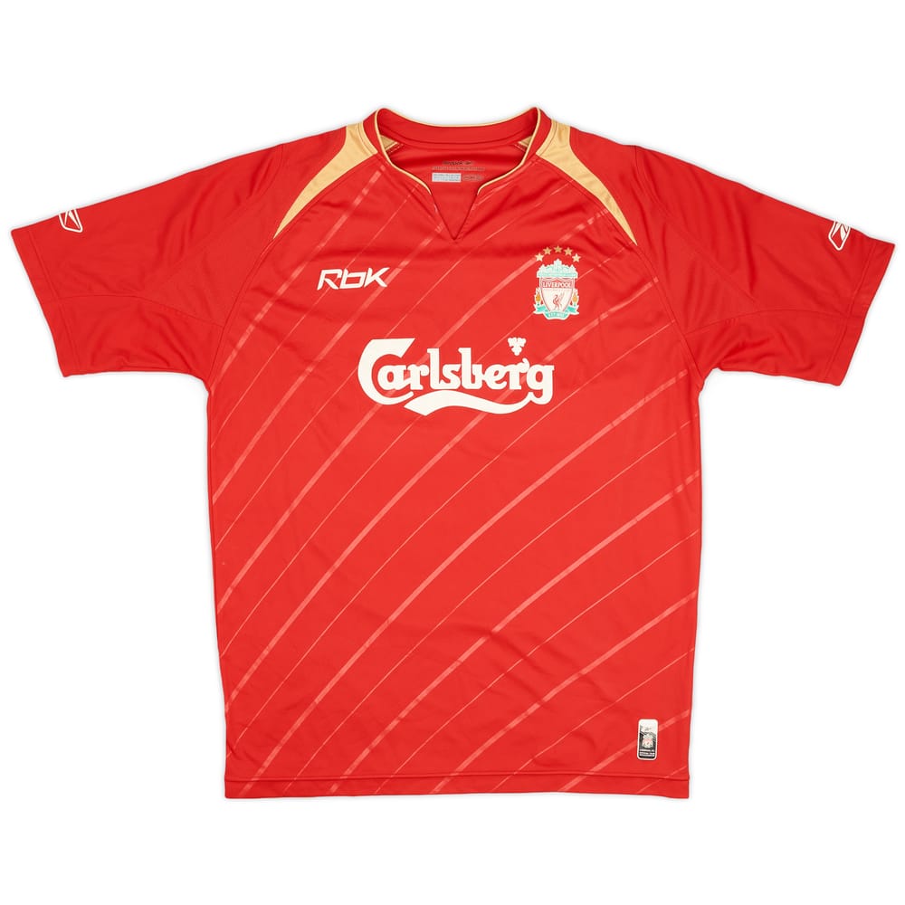 2005-06 Liverpool CL Home Shirt - 7/10 - (M)