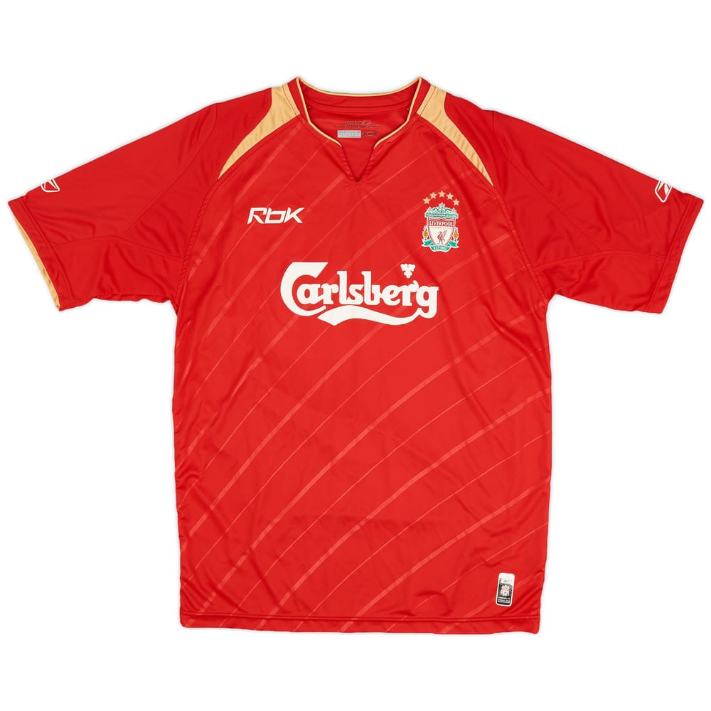 2005-06 Liverpool CL Home Shirt - 7/10 - (M)