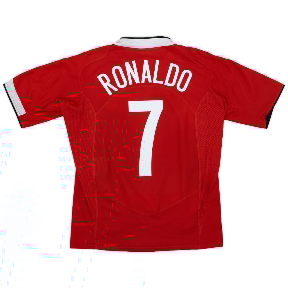 2004-06 Manchester United Home Shirt Ronaldo #7 - 5/10 - (M)