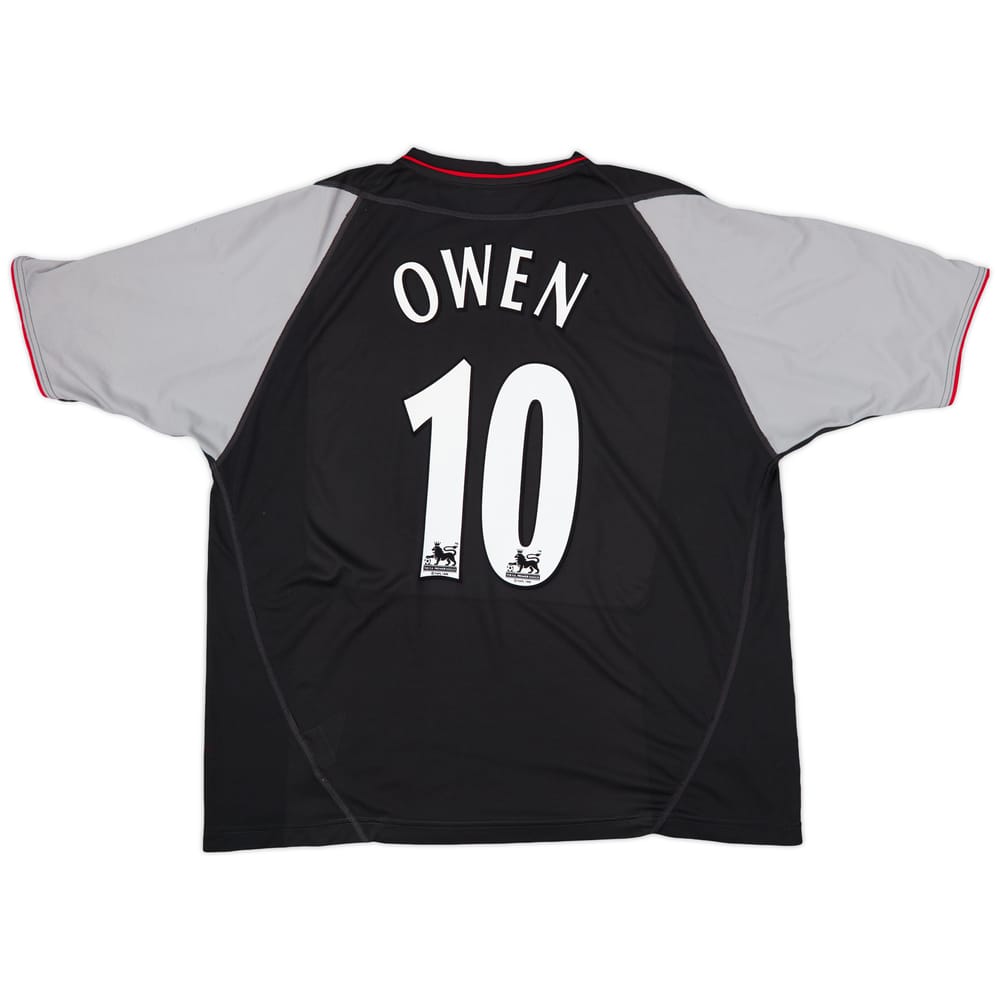 2002-04 Liverpool Away Shirt Owen #10 - 6/10 - (XXL)