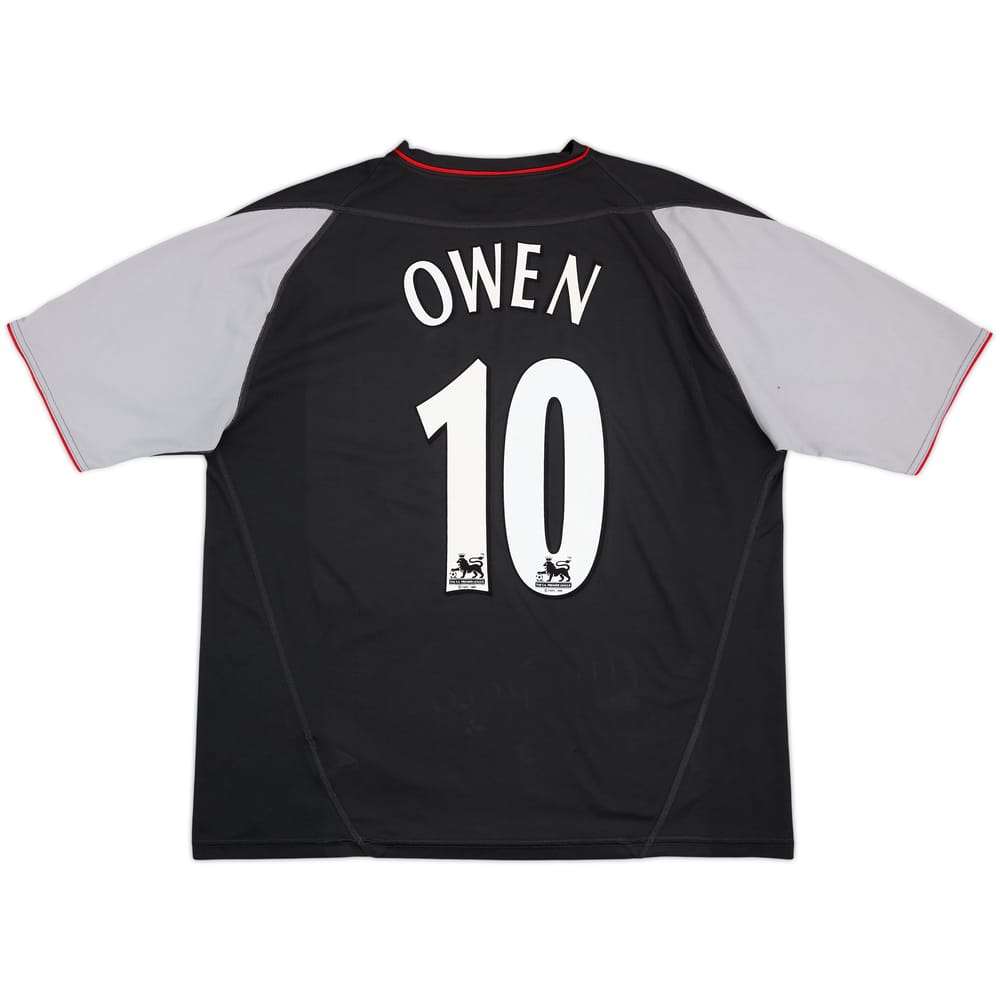 2002-04 Liverpool Away Shirt Owen #10 - 5/10 - (XL)