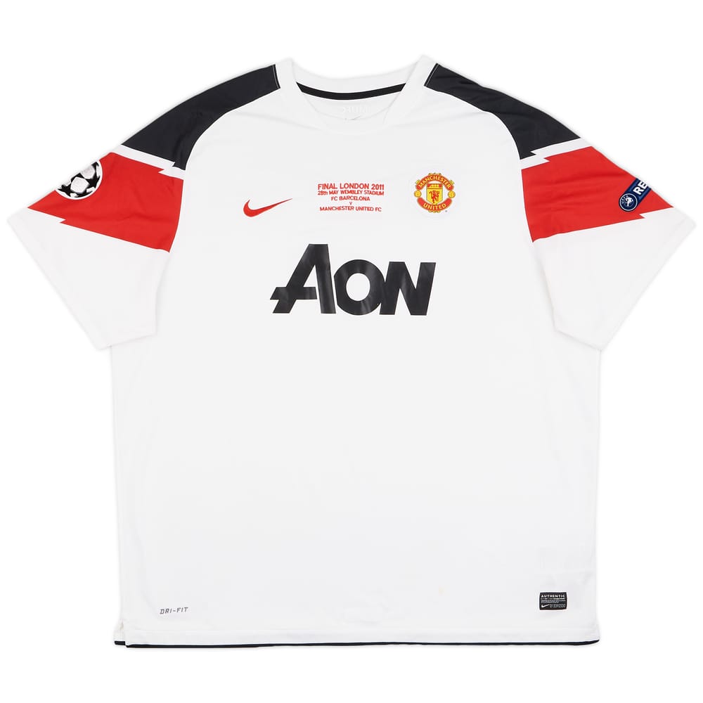 2010-12 Manchester United Champions League Final Away Shirt - 8/10 - (3XL)