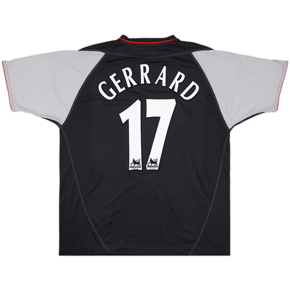 2002-04 Liverpool Away Shirt Gerrard #17 - 10/10 - (L)