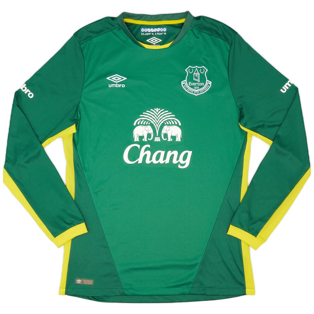 2016-17 Everton GK Shirt - 9/10 - (L)