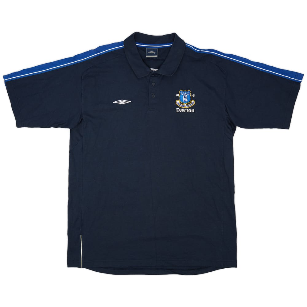 2004-05 Everton Umbro Polo Shirt - 9/10 - (XL)