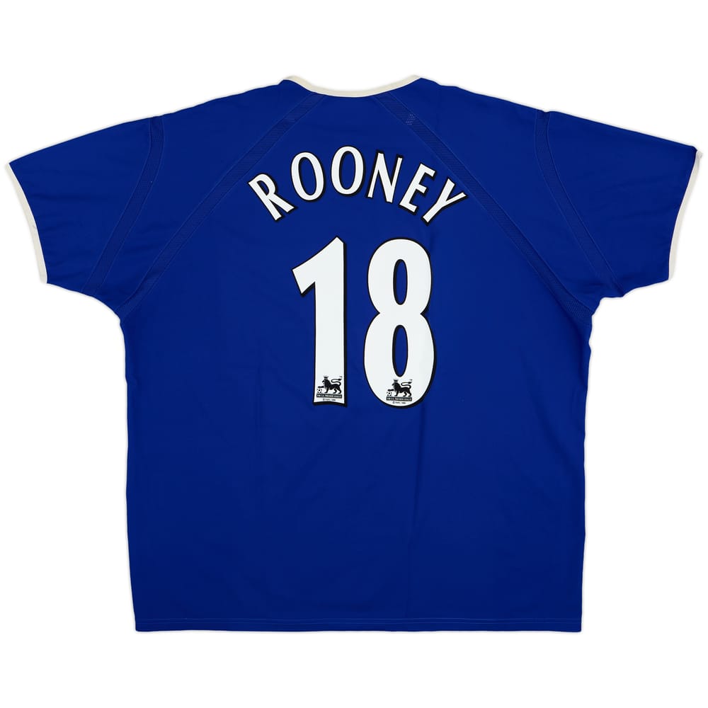 2003-04 Everton Home Shirt Rooney #18 - 8/10 - (XXL)