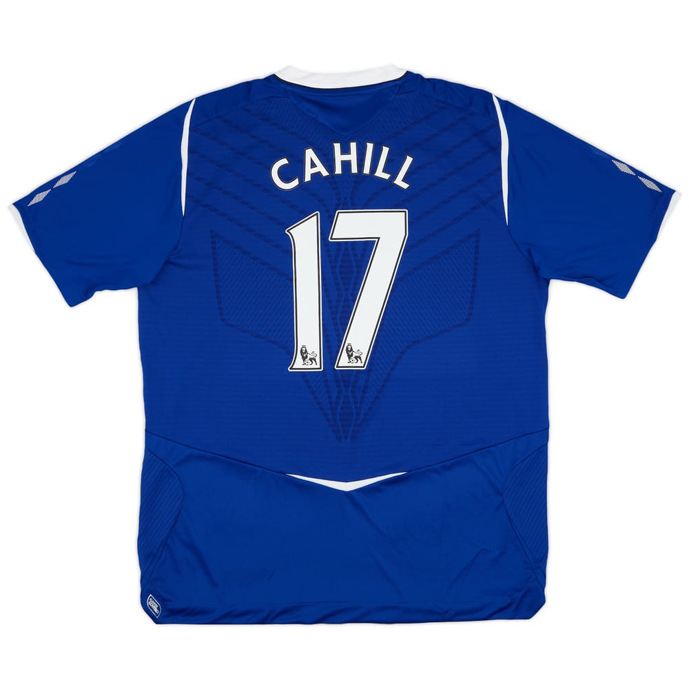 2008-09 Everton Home Shirt Cahill #17 - 8/10 - (XL)