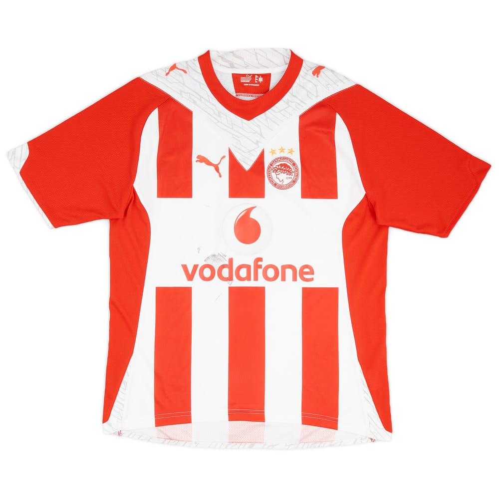 2009-10 Olympiakos Home Shirt - 6/10 - (L)