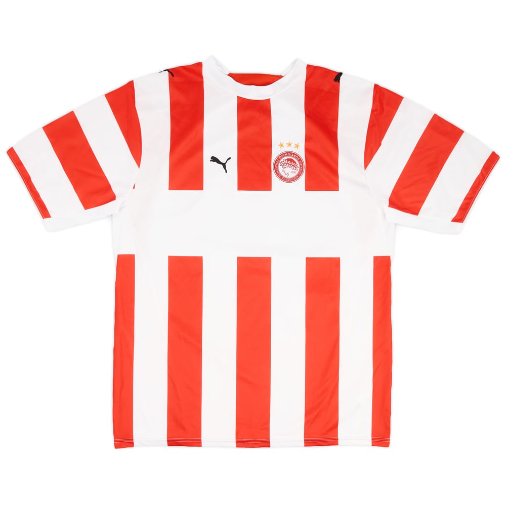 2006-07 Olympiakos Home Shirt - 8/10 - (L)