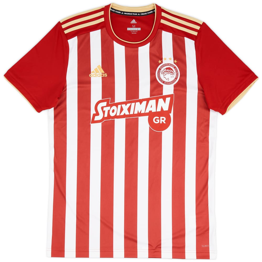 2018-19 Olympiakos Home Shirt - 9/10 - (M)
