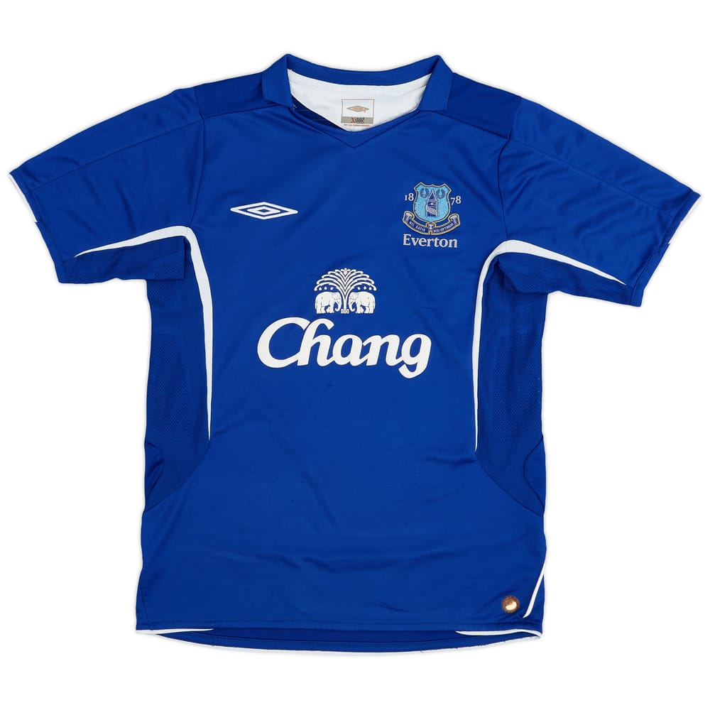 2005-06 Everton Home Shirt - 8/10 - (S)