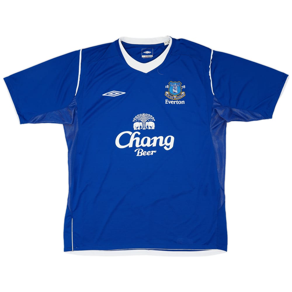 2004-05 Everton Home Shirt - 7/10 - (L)