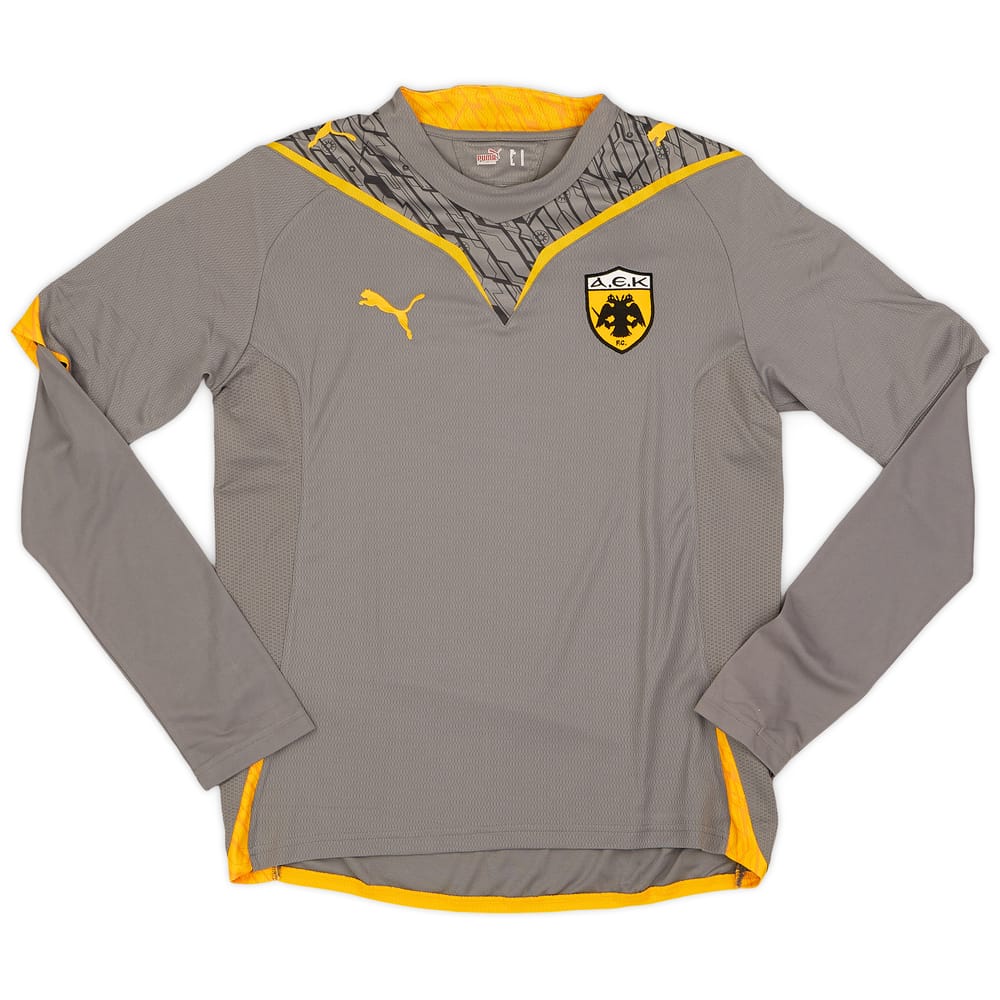 2009-10 AEK Athens Third L/S Shirt - 9/10 - (M)
