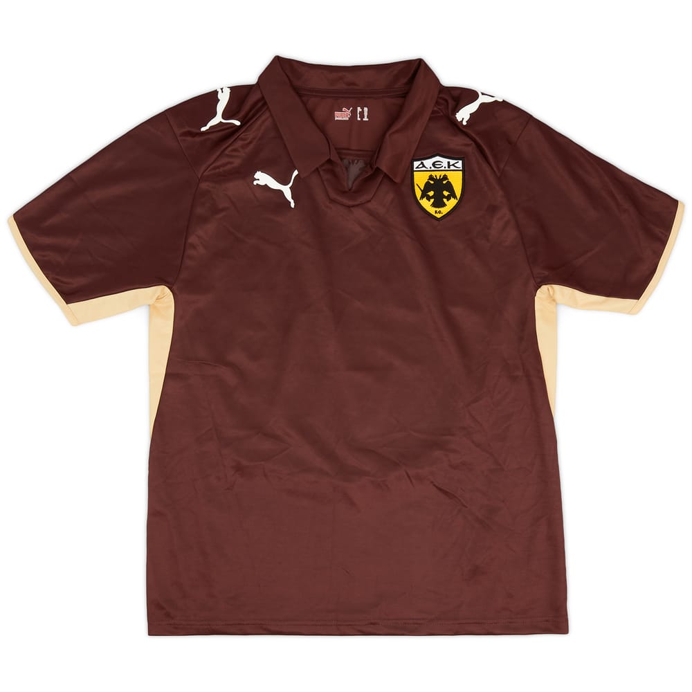 2008-09 AEK Athens Third Shirt - 9/10 - (XL.Boys)