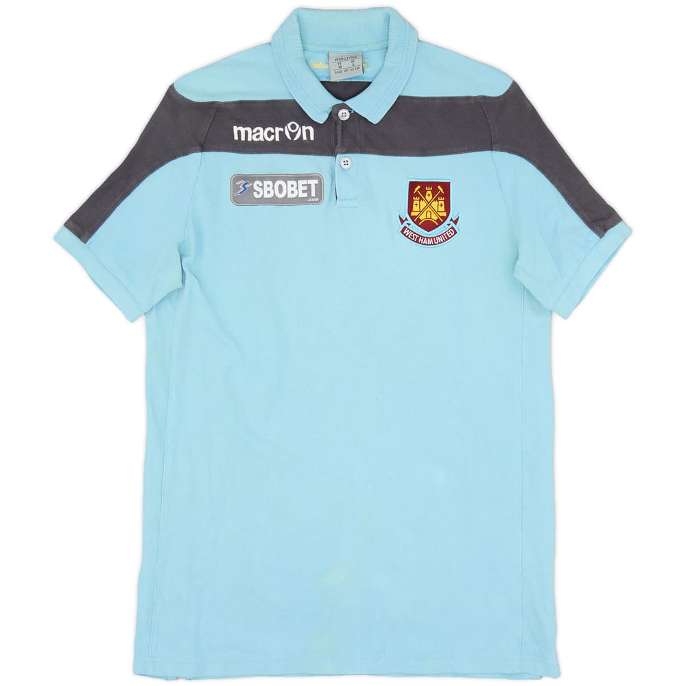 2012-13 West Ham Macron Polo Shirt - 7/10 - (S)
