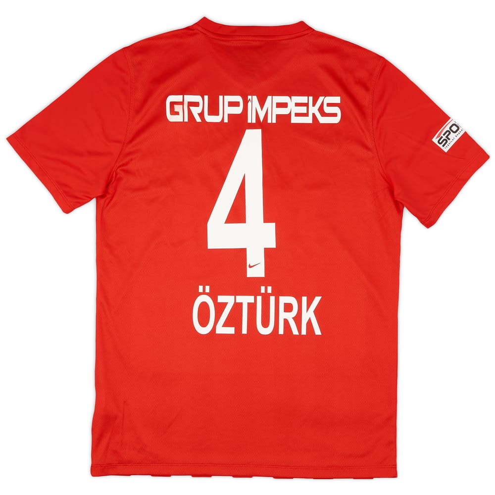 2016-17 Boluspor Fourth Shirt Ozturk #4 - 8/10 - (L)