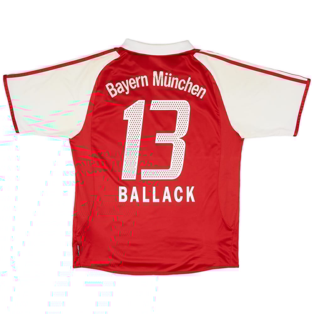 2003-04 Bayern Munich Home Shirt Ballack #13 - 5/10 - (M)