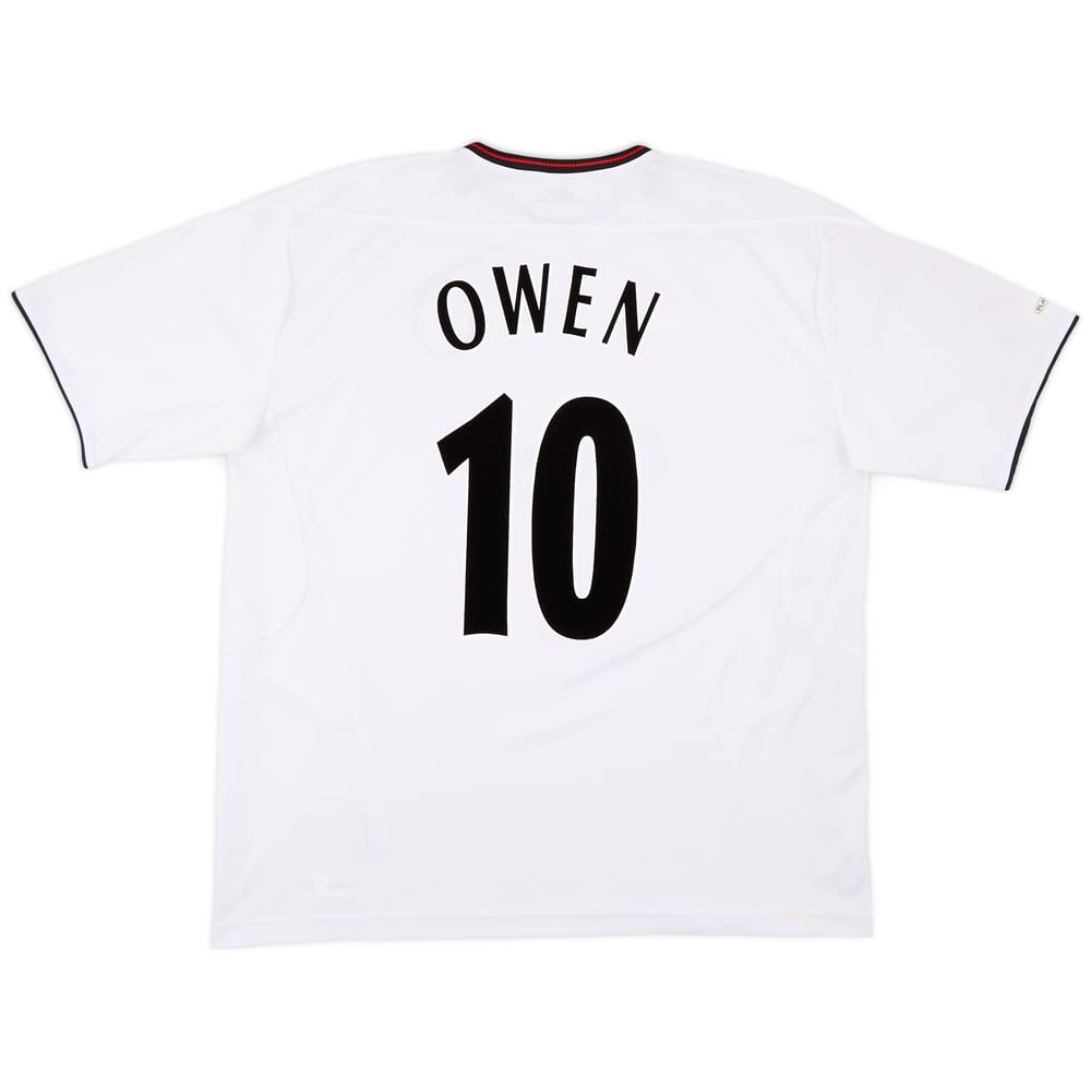 2003-04 Liverpool Away Shirt Owen #10 - 8/10 - (XL)