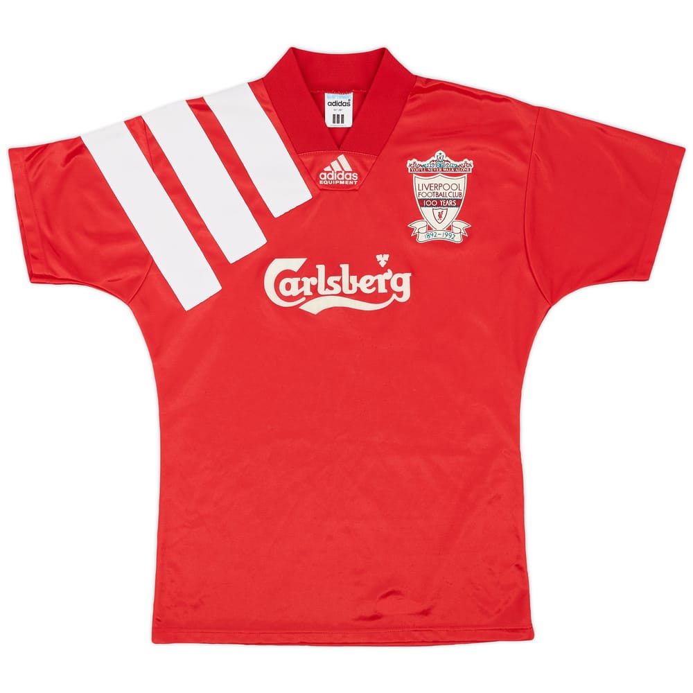 1992-93 Liverpool Centenary Home Shirt - 9/10 - (S)