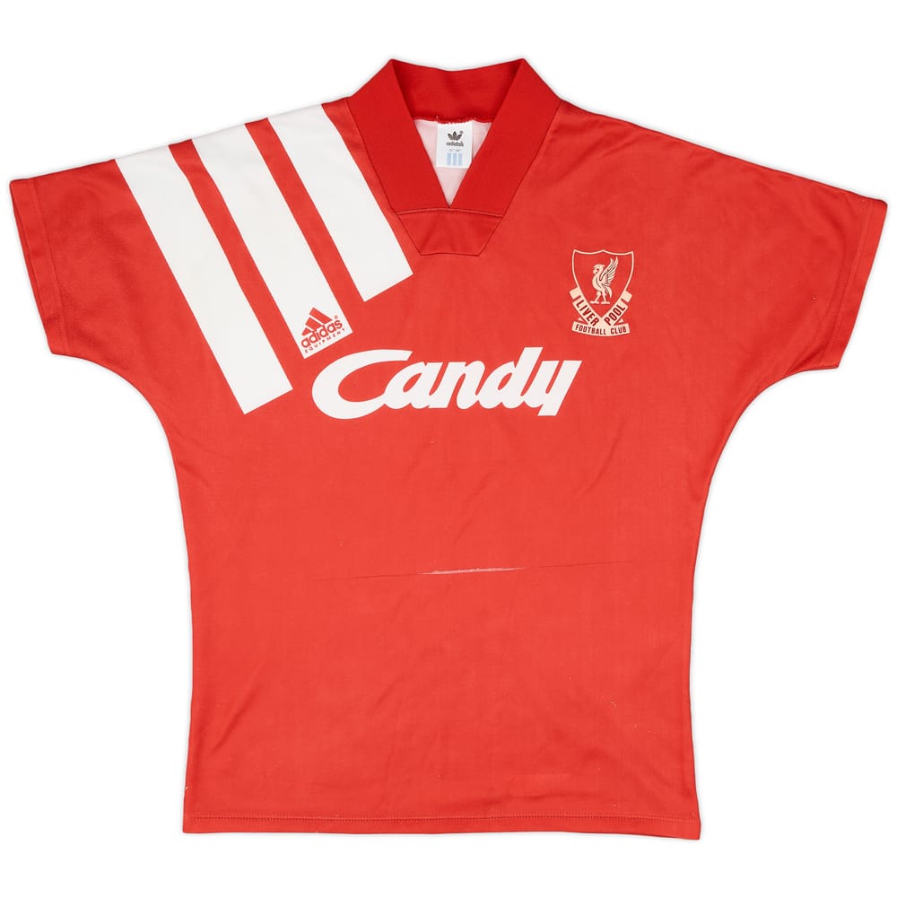 1991-92 Liverpool Home Shirt - 7/10 - (XS)