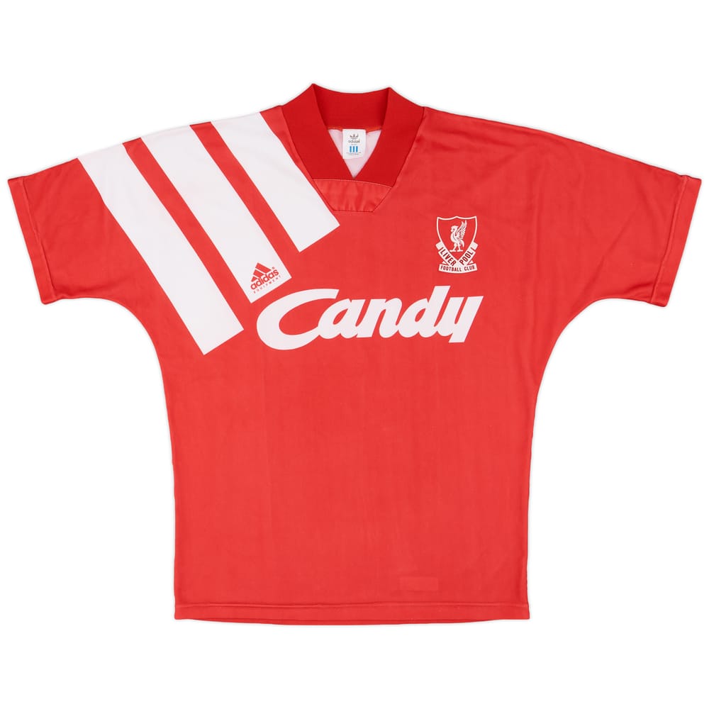1991-92 Liverpool Home Shirt - 8/10 - (M)