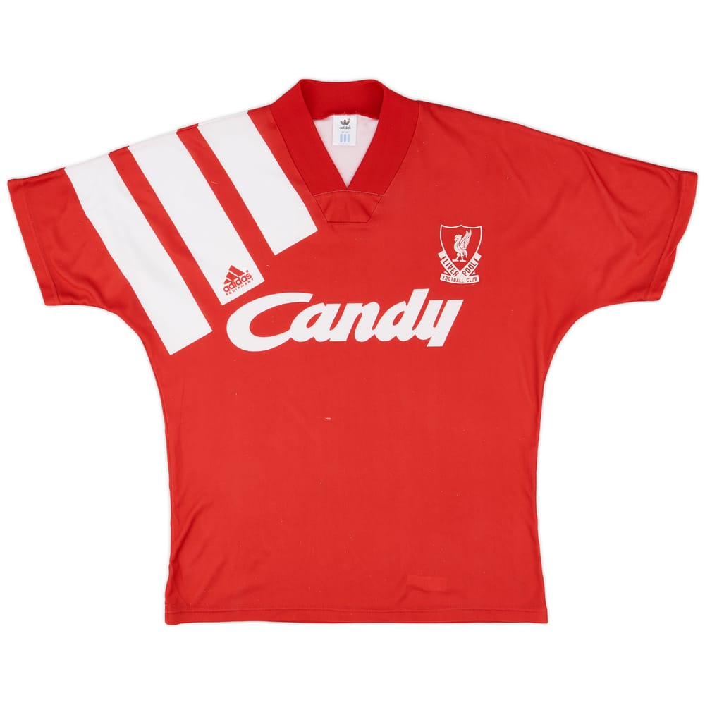 1991-92 Liverpool Home Shirt - 7/10 - (M)