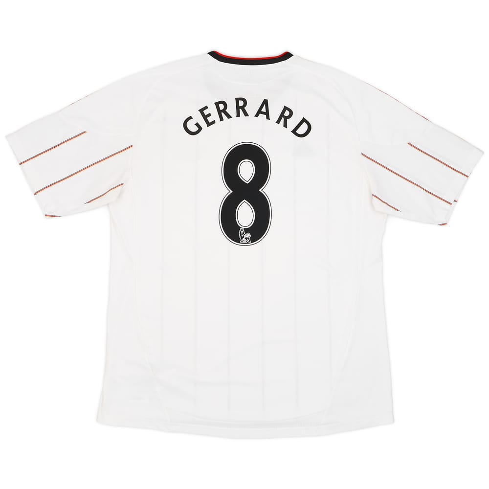 2010-11 Liverpool Away Shirt Gerrard #8 - 6/10 - (XXL)