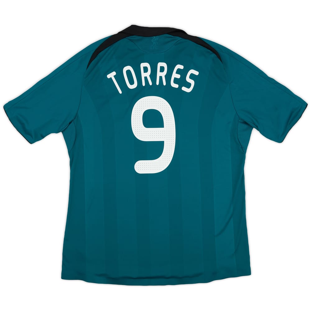 2008-09 Liverpool Authentic Third Shirt Torres #9 - 8/10 - (XL)