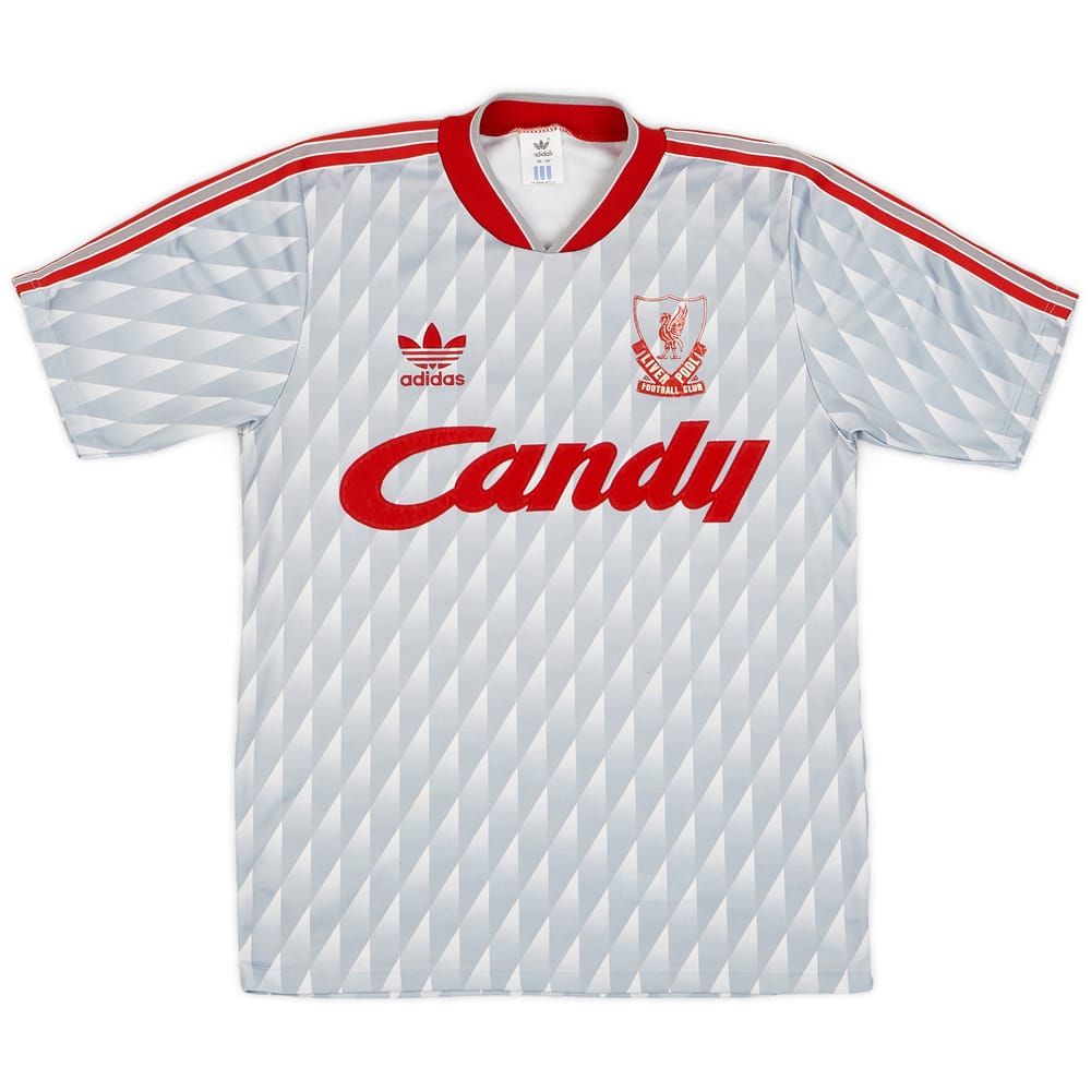 1989-91 Liverpool Away Shirt - 9/10 - (S)