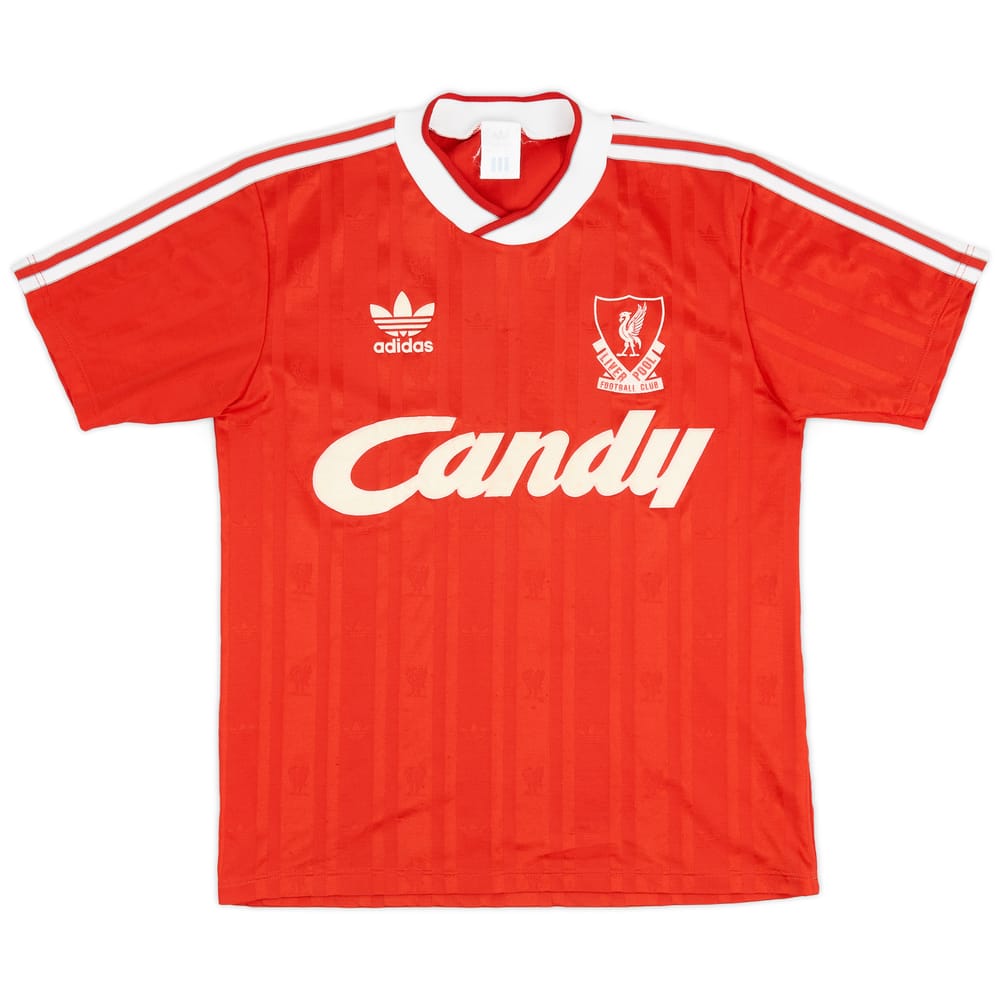 1988-89 Liverpool Home Shirt - 8/10 - (M)