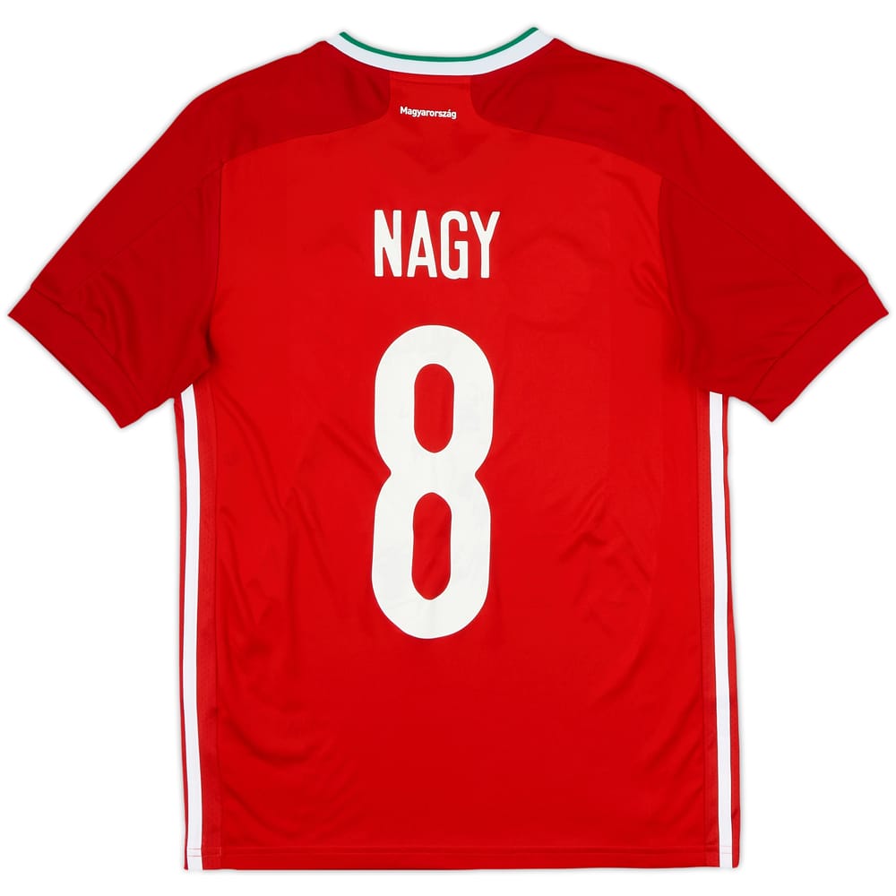 2020-21 Hungary Home Shirt Nagy #8 - 8/10 - (XL.Boys)