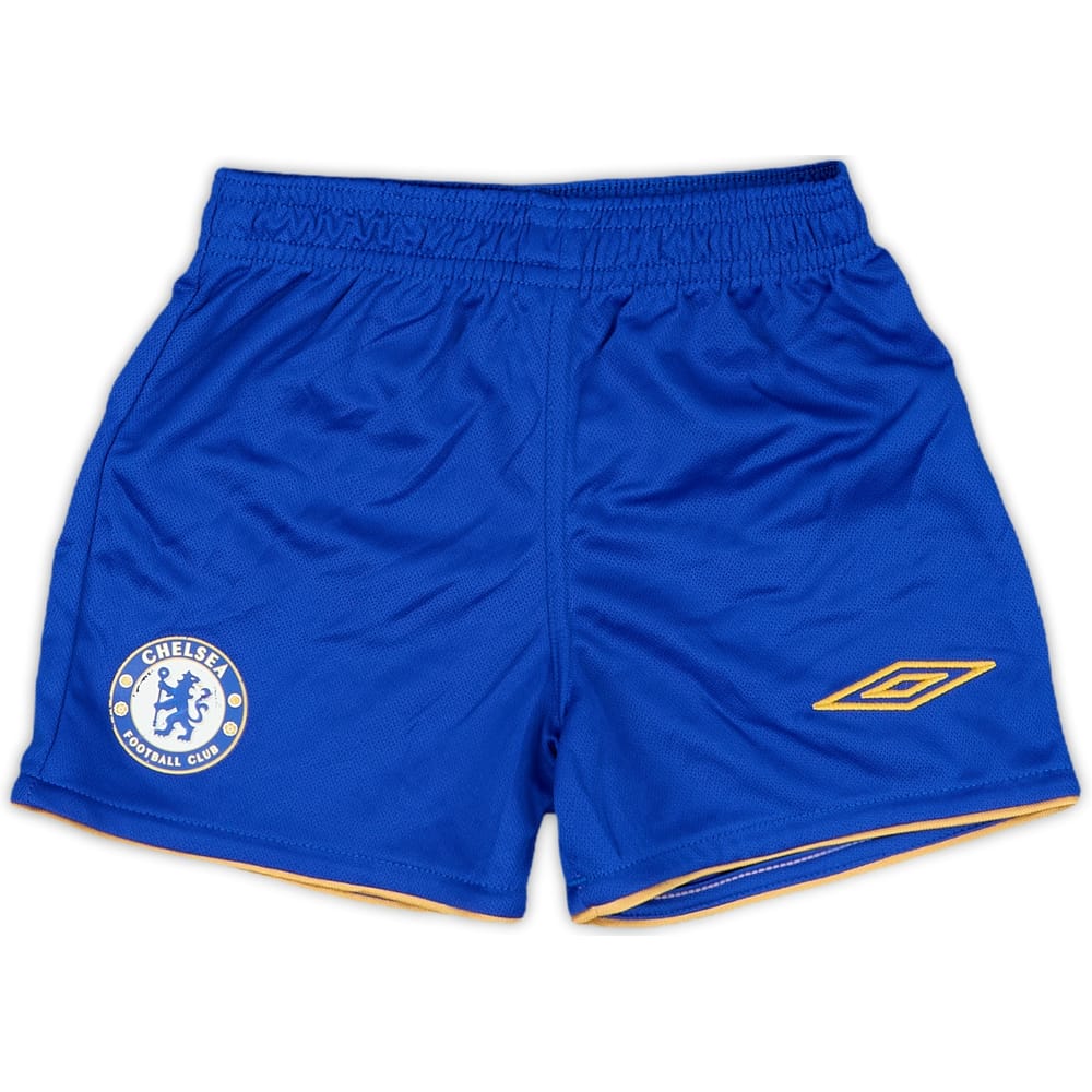 2005-06 Chelsea Home Shorts - 6/10 - (2-3 Years)