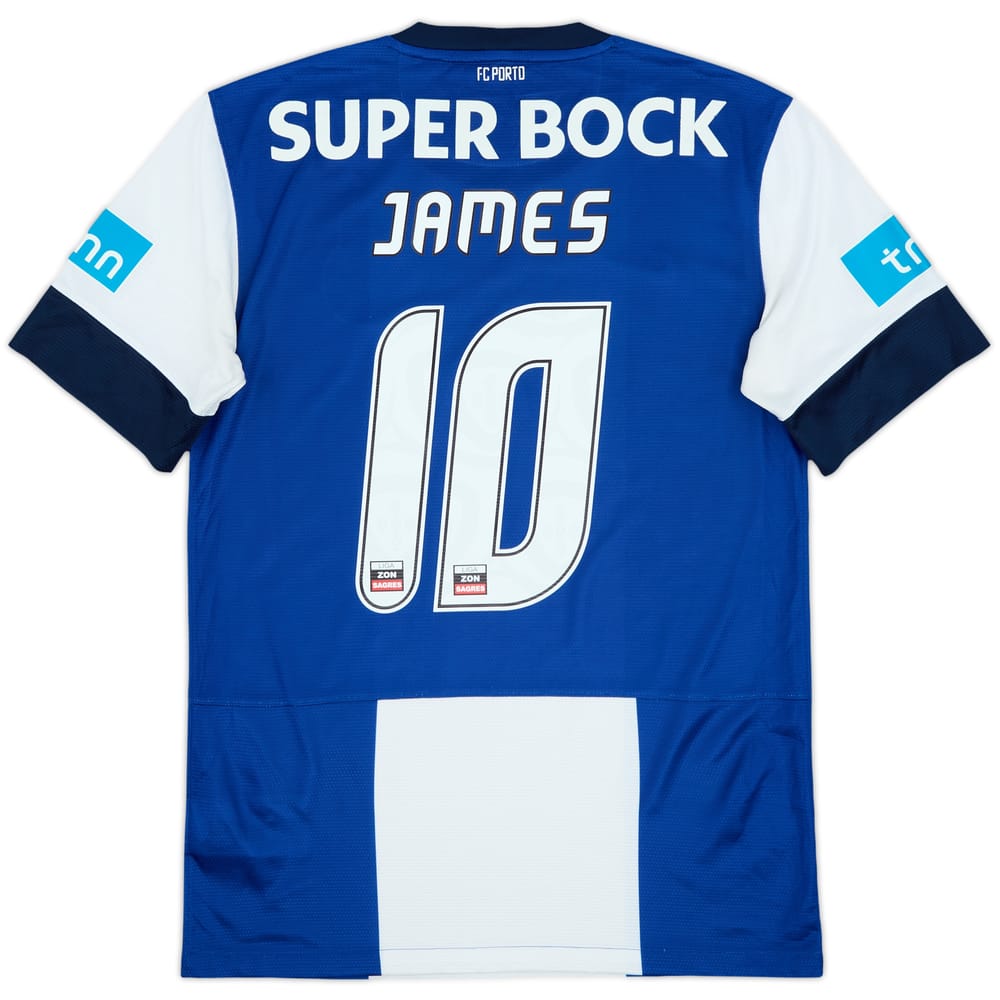 2012-13 Porto Home Shirt James #10 - 8/10 - (S)