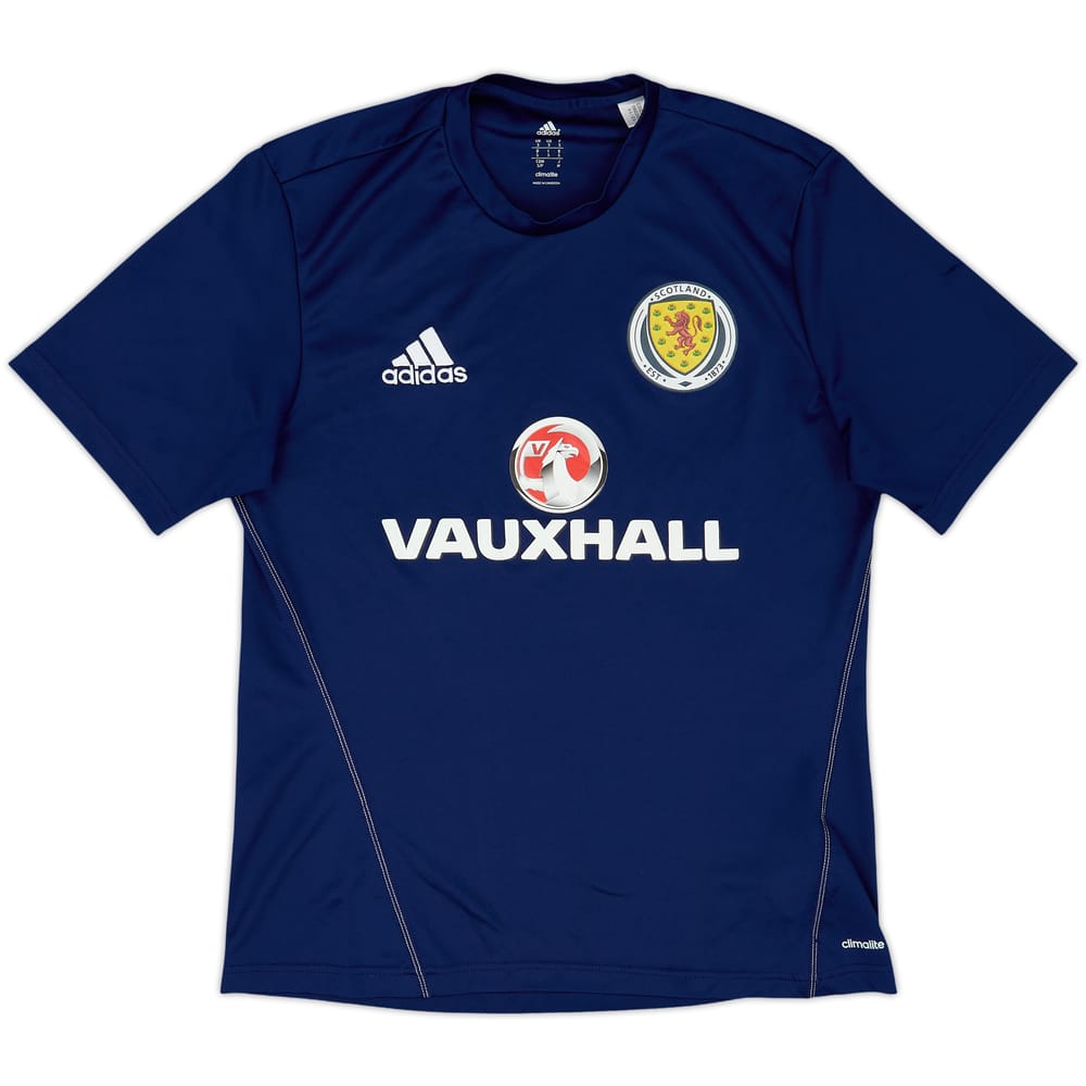 2014 Scotland adidas Training Shirt - 10/10 - (S)