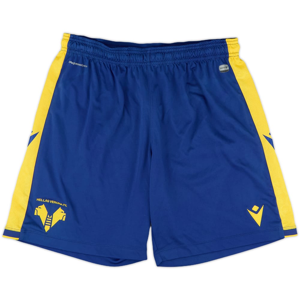 2023-24 Hellas Verona Home Shorts - 9/10 - (XL)