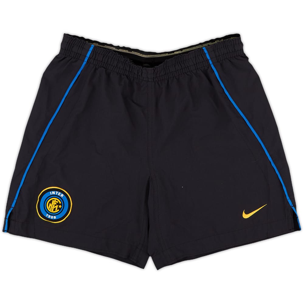 2000-01 Inter Milan Home Shorts - 8/10 - (L.Boys)