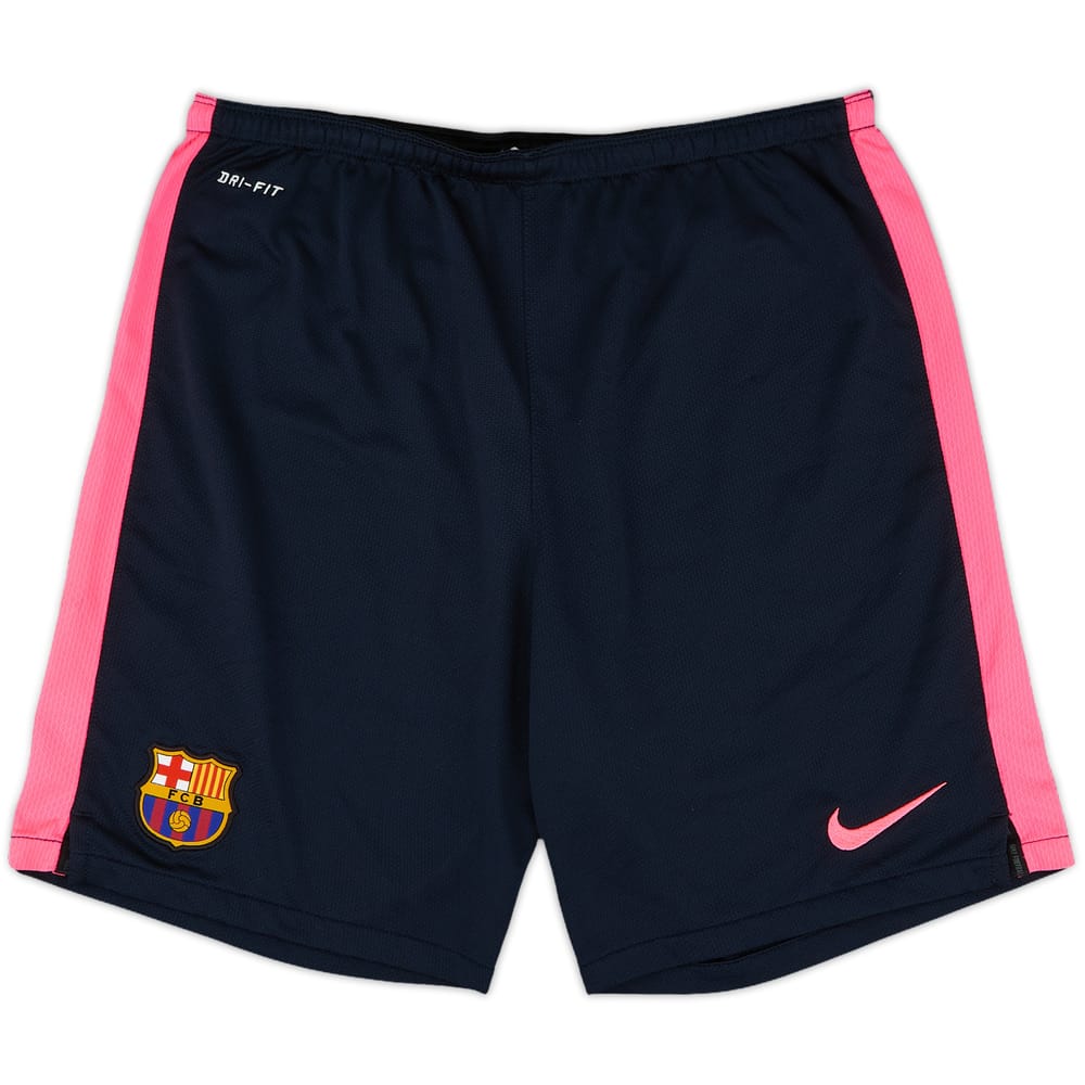 2016-17 Barcelona Away Shorts - 9/10 - (M)