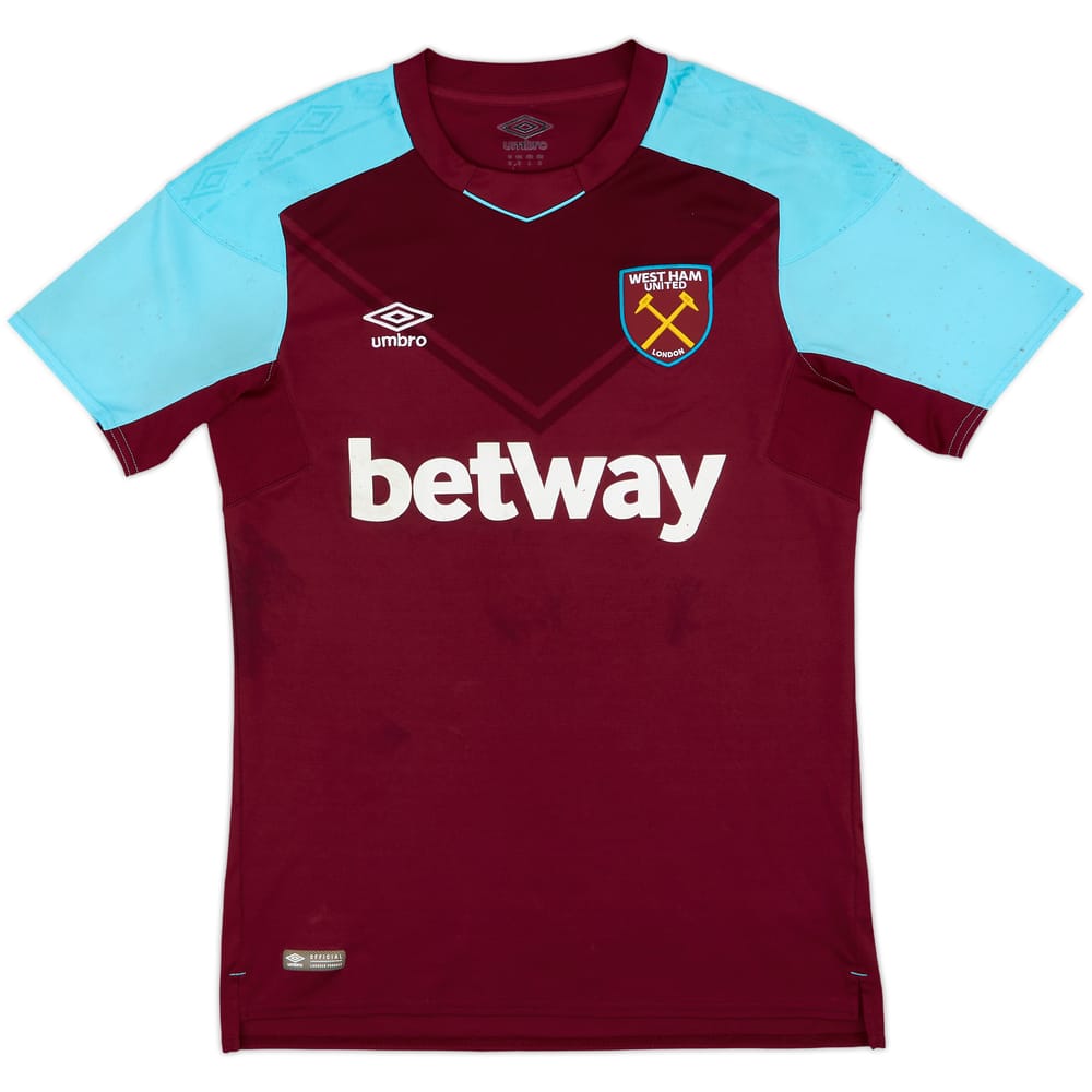 2017-18 West Ham Home Shirt - 4/10 - (M)