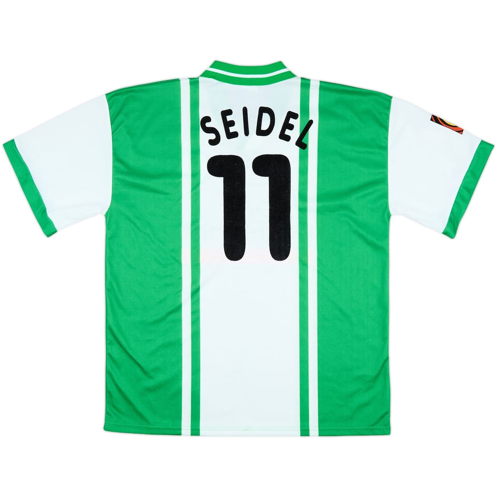 1996-97 Werder Bremen II Match Issue Home Shirt Seidel #11
