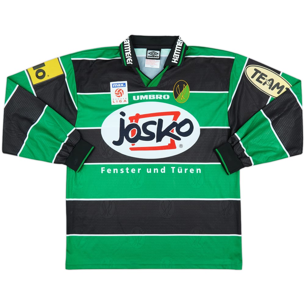 2001-02 SV Ried Match Issue Home L/S Shirt #29
