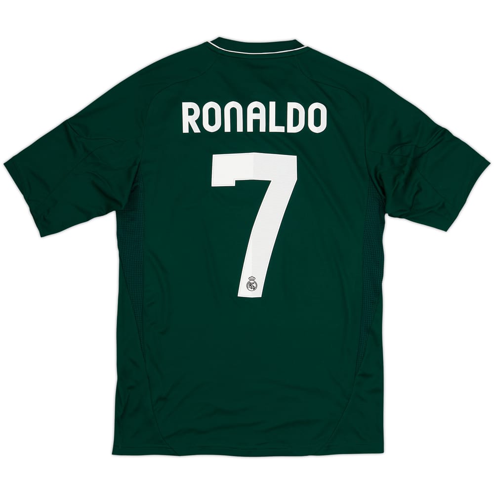 2012-13 Real Madrid CL Third Shirt Ronaldo #7 (S)