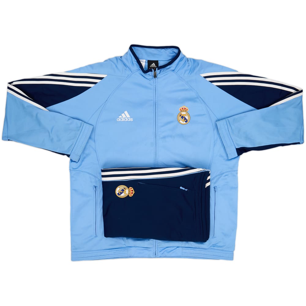 2005-06 Real Madrid adidas Tracksuit - 8/10 - (M/L)