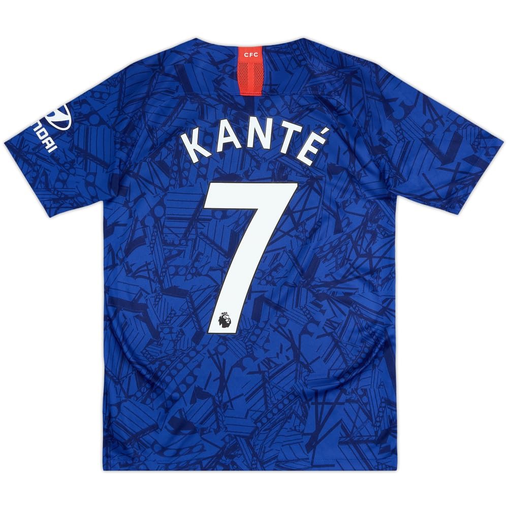 2019-20 Chelsea Home Shirt Kante #7 - 8/10 - (XL.Boys)