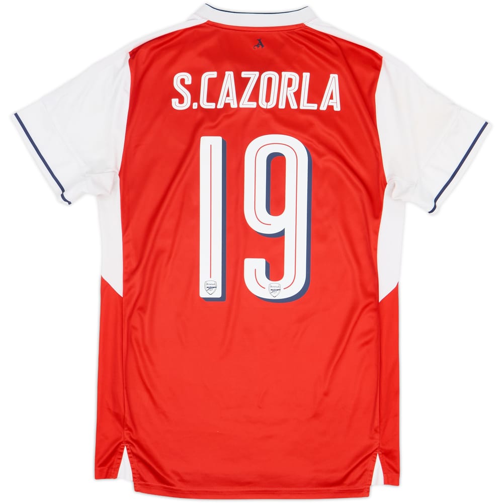 2016-17 Arsenal Home Shirt S.Cazorla #19 - 8/10 - (S)