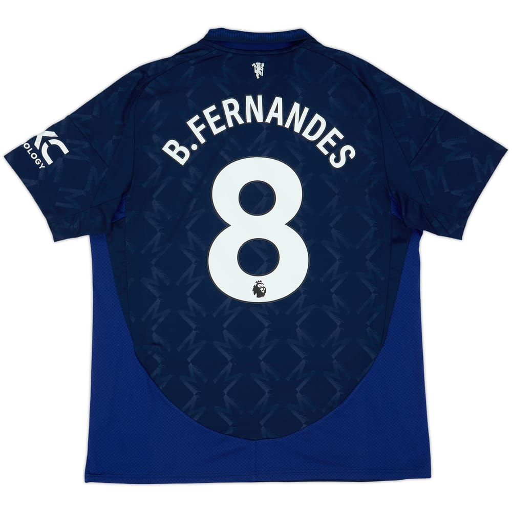 2024-25 Manchester United Away Shirt B.Fernandes #8 - 10/10 - (XL)