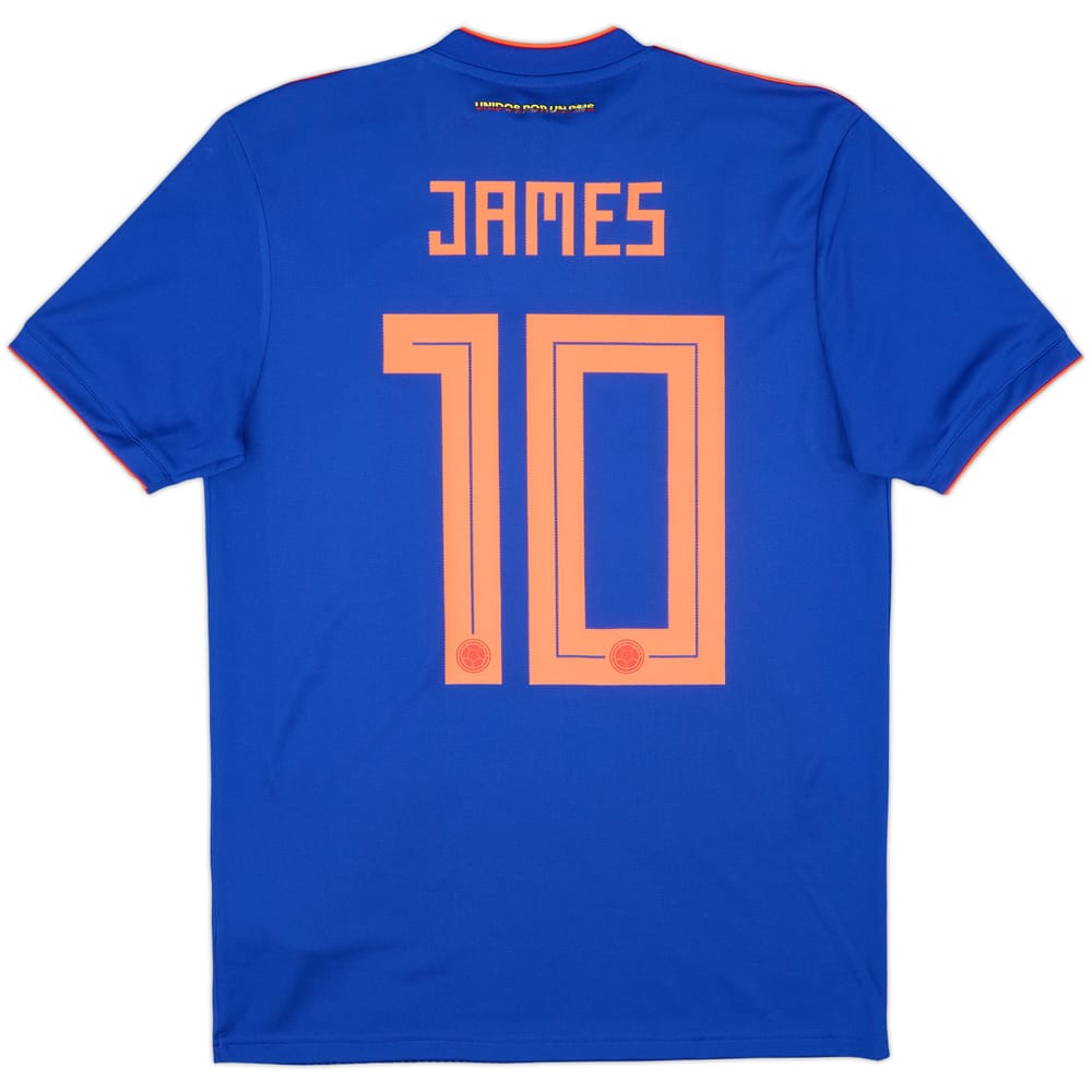 2018-19 Colombia Away Shirt James #10 (S)