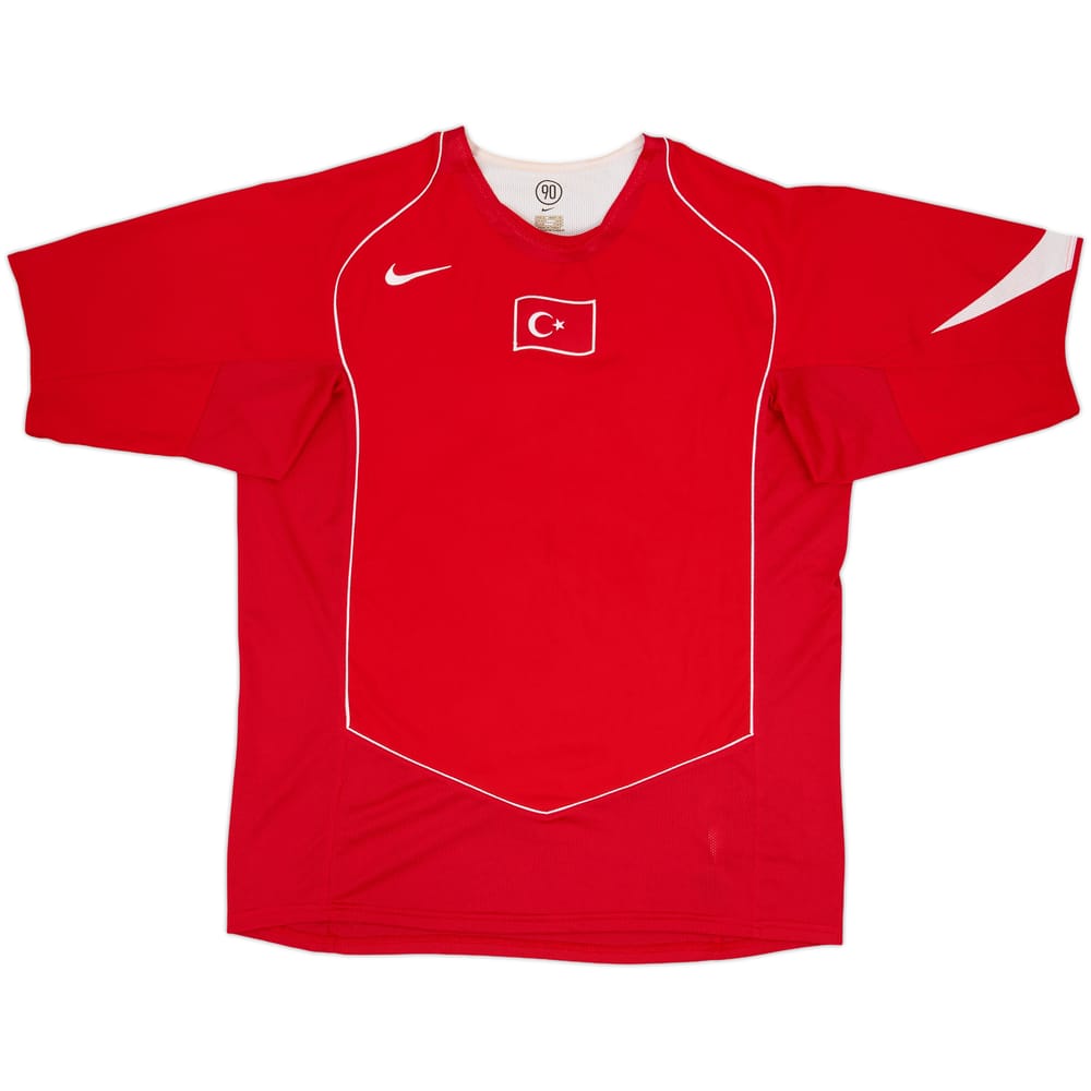 2004-06 Turkey Home Shirt - 9/10 - (XL)